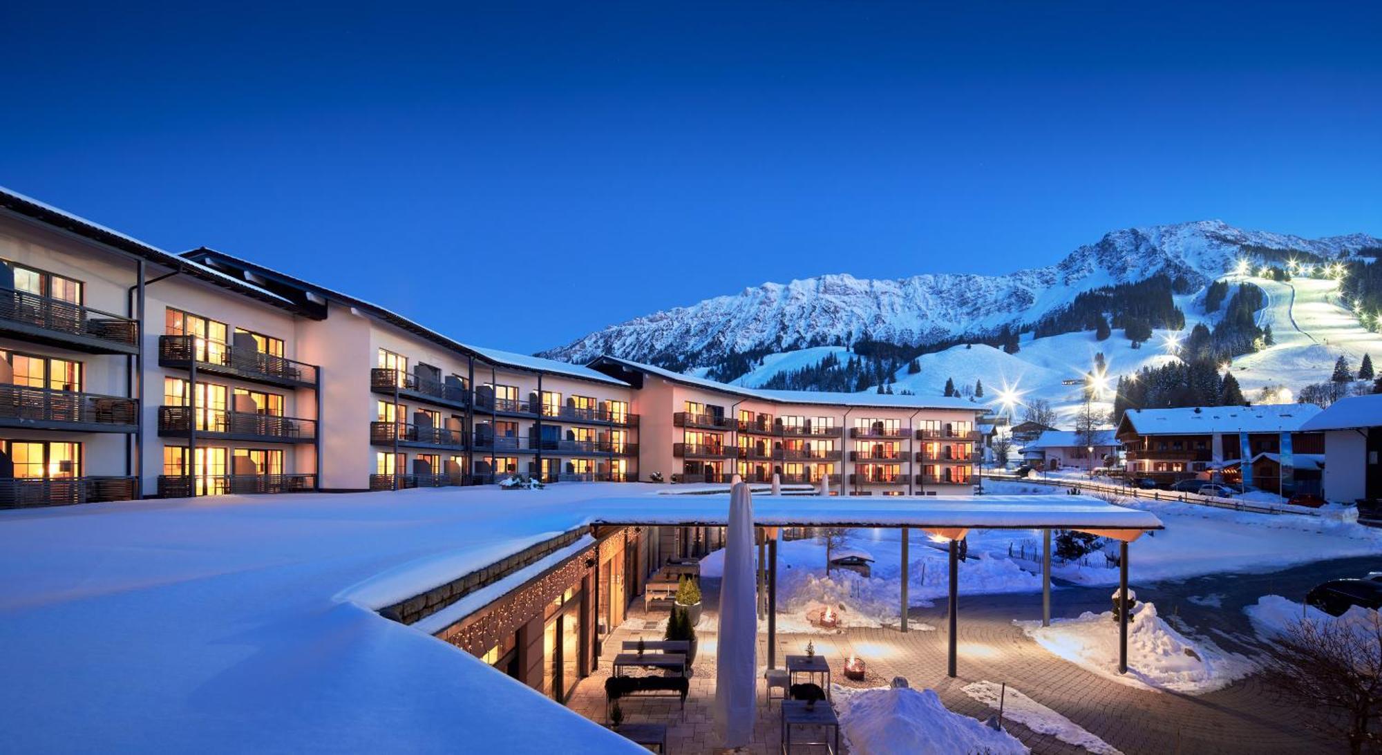 Panoramahotel Oberjoch Bad Hindelang Esterno foto
