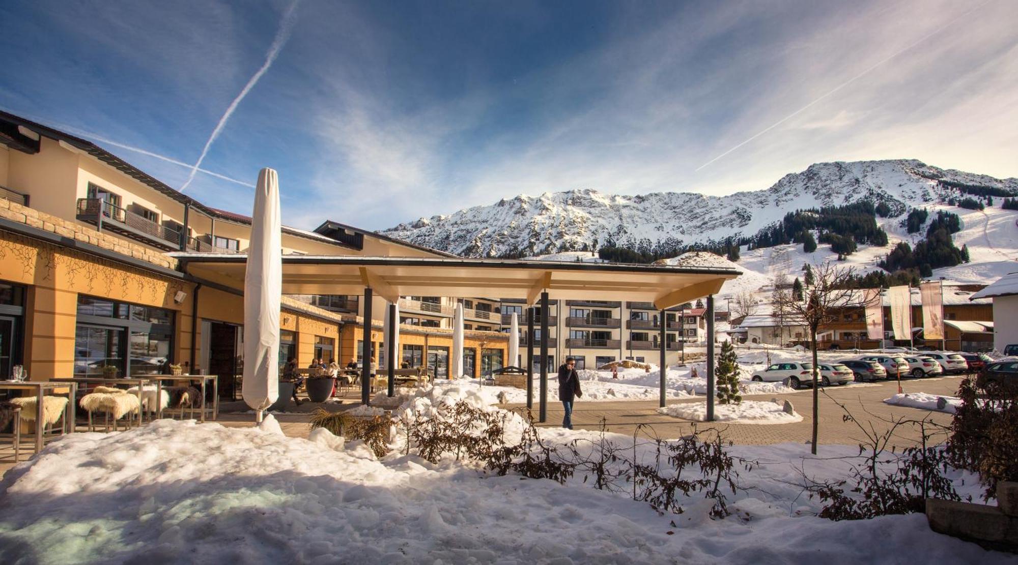 Panoramahotel Oberjoch Bad Hindelang Esterno foto